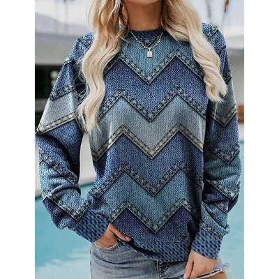 Ginevra™ - Sweater in verschillende kleuren met opvallend patroon